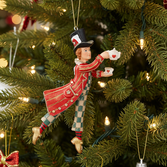 Mad Hatter Christmas Hanging Decoration