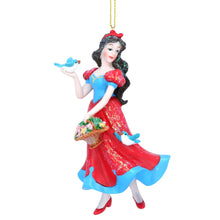 Load image into Gallery viewer, Snow White Hanging Christmas Decoration

