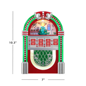 Mr Christmas Rock-O-Rama Juke Box Ornament