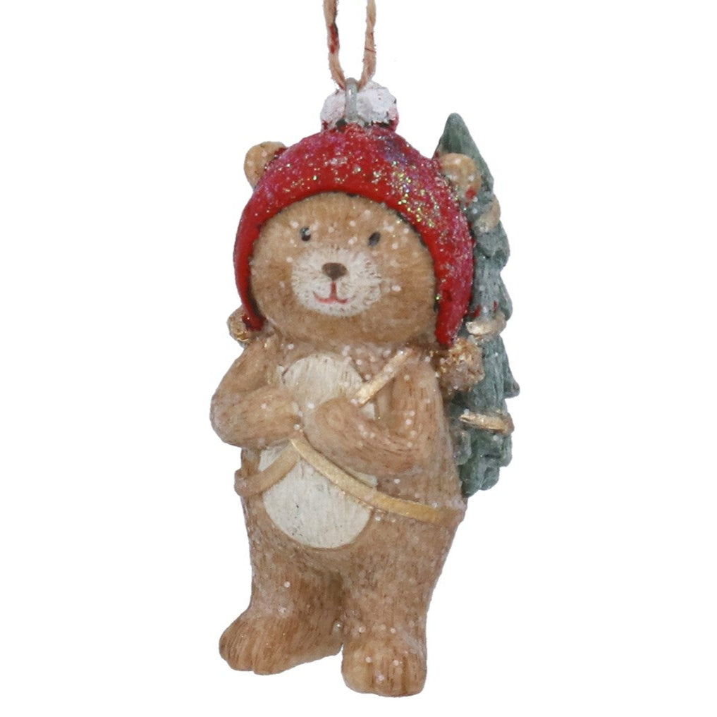 Christmas Bear Hanging Christmas Decoration Assorted
