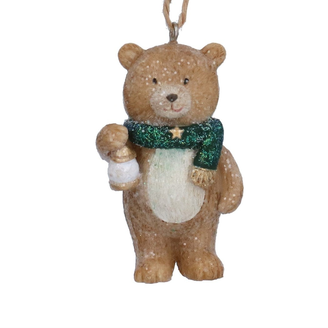 Christmas Bear Hanging Christmas Decoration Assorted