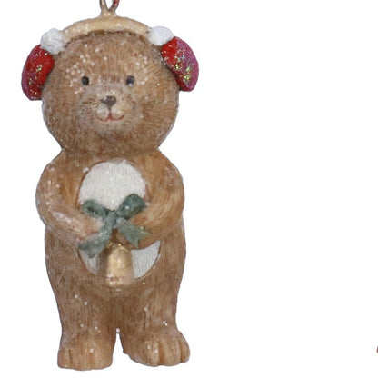 Christmas Bear Hanging Christmas Decoration Assorted