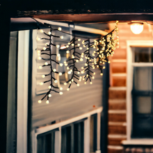 Load image into Gallery viewer, Luca Lighting 130 Warm White LED Icicle Christmas Berry Lights
