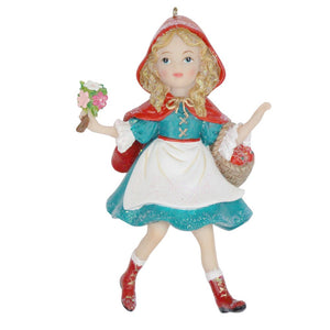 Red Riding Hood Hanging Christmas Tree Decoration