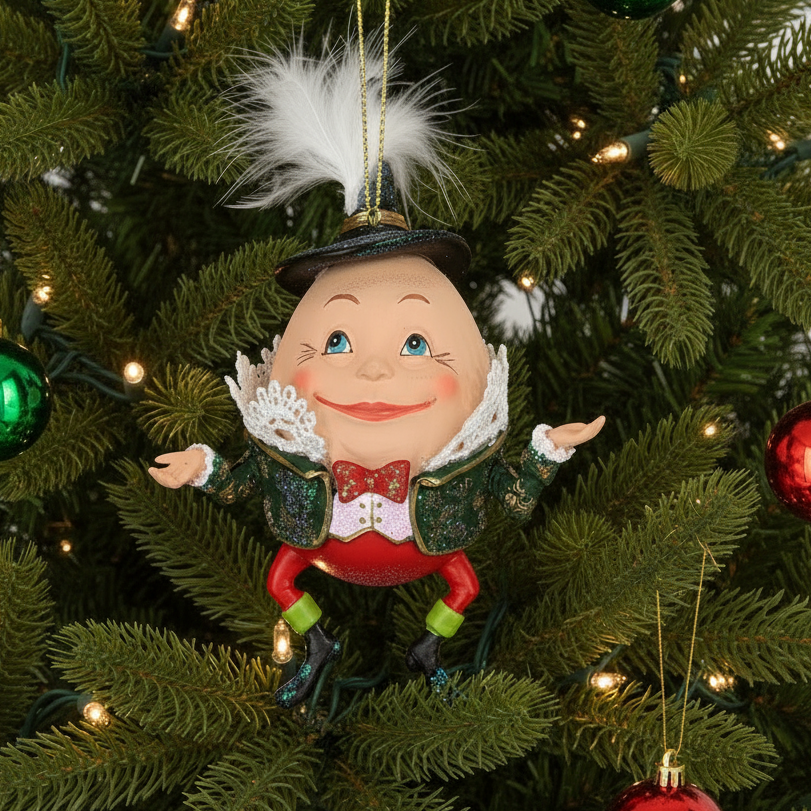 Humpty Dumpty Hanging Christmas Tree Decoration