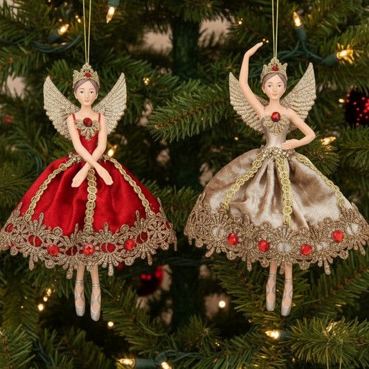 Ballet Fairy Hanging Christmas Tree Decoration