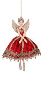 Ballet Fairy Hanging Christmas Decoration