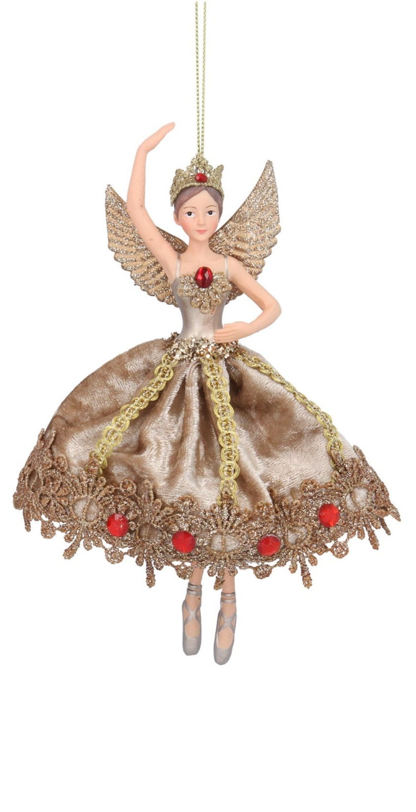 Ballet Fairy Hanging Christmas Decoration