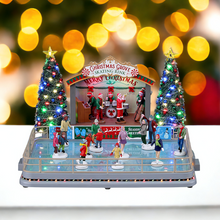 Load image into Gallery viewer, Lemax Christmas Grove Skating Rink Decoration
