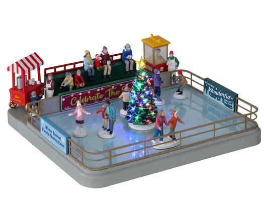 Lemax Outdoor Skating Rink Decoration