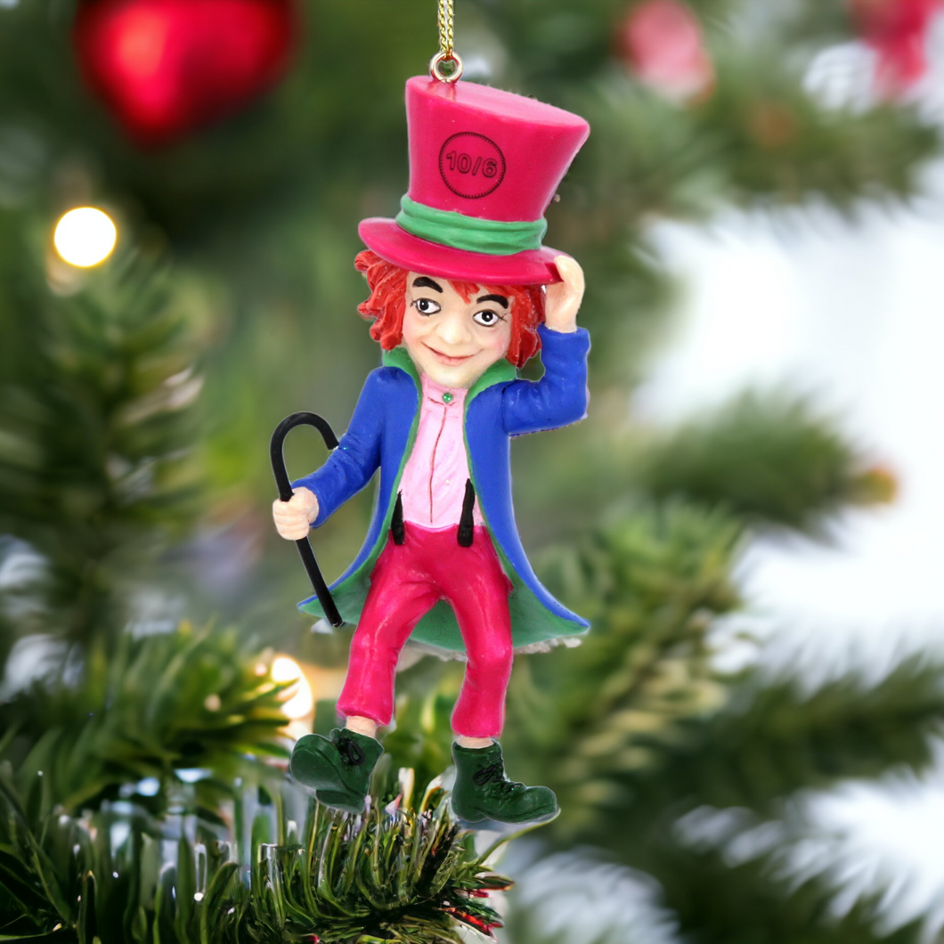 Gisela Graham Mad Hatter Hanging Decoration