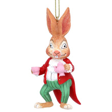 Load image into Gallery viewer, Gisela Graham Mad March Hare Christmas Decoration
