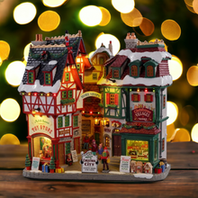 Load image into Gallery viewer, Lemax Christmas City Facade Christmas Village Decoration
