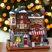 Load image into Gallery viewer, Lemax Santa&#39;s List Toy Shop Decoration
