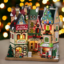 Load image into Gallery viewer, Lemax Tis the Season Shops Decoration
