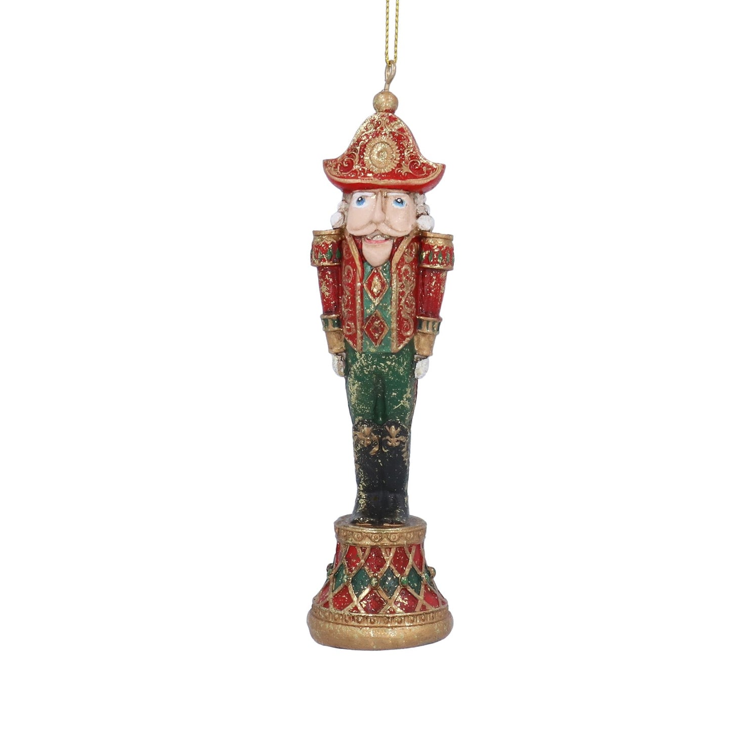 Vintage Style Nutcracker Hanging Christmas Tree Decoration