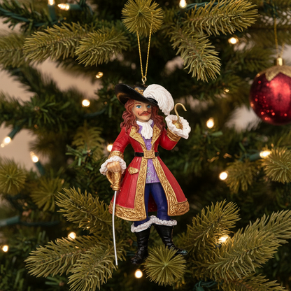 Gisela Graham Captain Hook Hanging Christmas Decoration