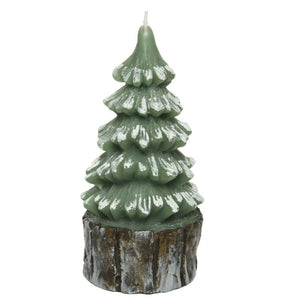 Christmas Tree Wax Candle