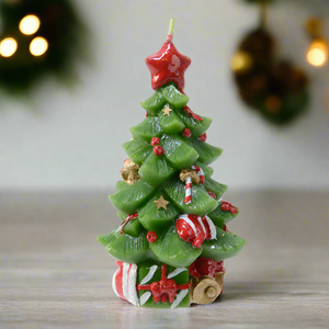 Christmas Tree Wax Candle