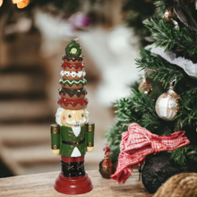 Load image into Gallery viewer, Christmas Nutcracker Real Wax Candle 30.5cm
