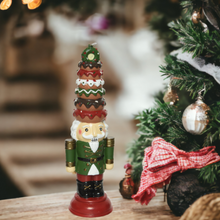 Load image into Gallery viewer, Christmas Nutcracker Real Wax Candle 15cm
