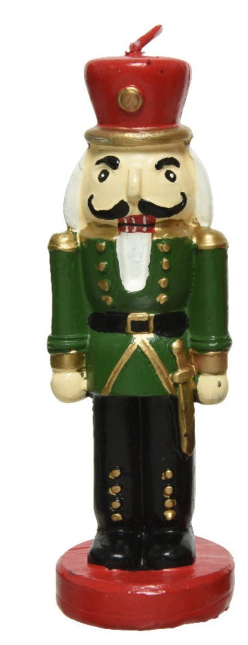 Christmas Nutcracker Real Wax Candle