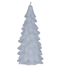 Load image into Gallery viewer, White Glitter Christmas Tree Wax Candle
