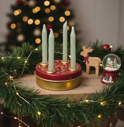 Coppenrath Mini Advent Candle Wreath Tin