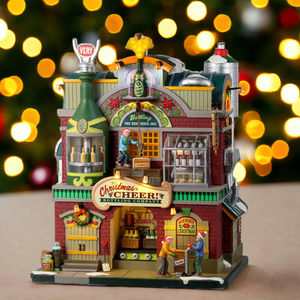 Lemax Christmas Cheer Bottling Company Decoration