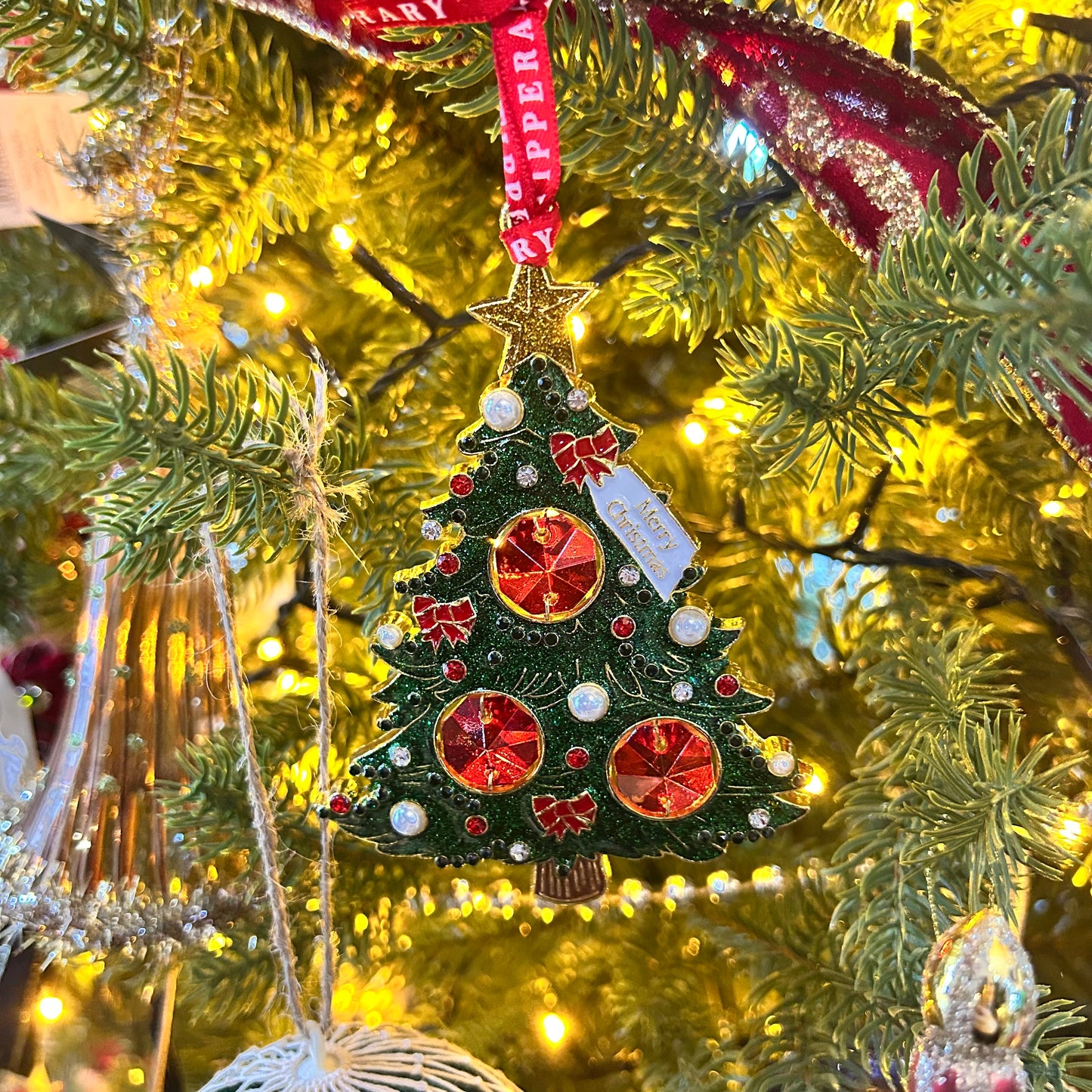 Gem Tree Christmas Decoration