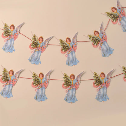 Christmas Angel Paper Garland