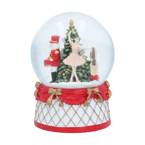 Nutcracker Story Musical Christmas Snow Globe