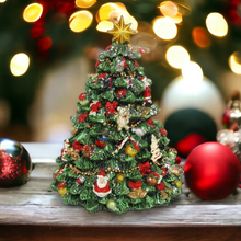 Load image into Gallery viewer, Revolving Christmas Tree Music box
