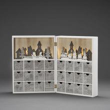 Load image into Gallery viewer, Wooden Christmas Silhouette Advent Calendar
