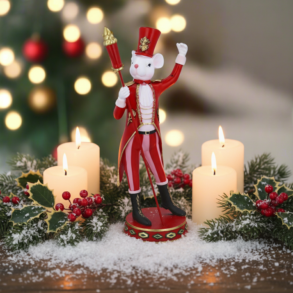 Captain Mouse Christmas Ornament 39cm