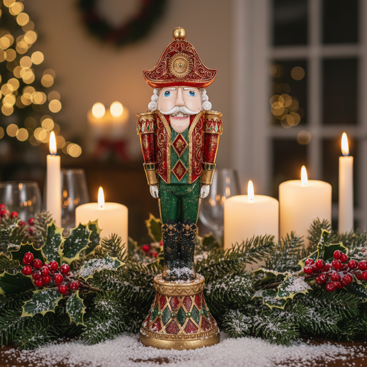 Vintage Style Nutcracker Christmas Ornament