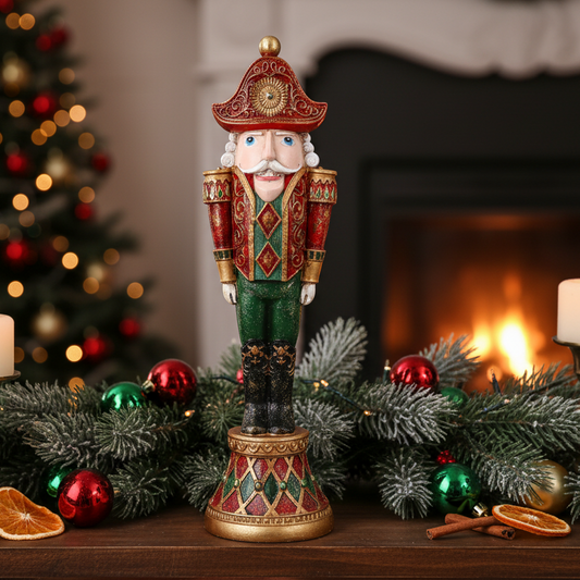 Vintage Style Nutcracker Christmas Ornament