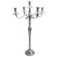 Load image into Gallery viewer, Silver Candelabra 80cm
