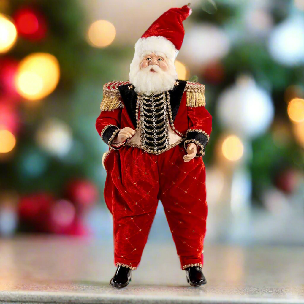 Christmas Ringmaster Collectible Santa Doll