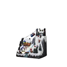 Load image into Gallery viewer, Ski Slope Mechanical Christmas Decoration

