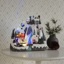 Load image into Gallery viewer, Ski Slope Mechanical Christmas Decoration
