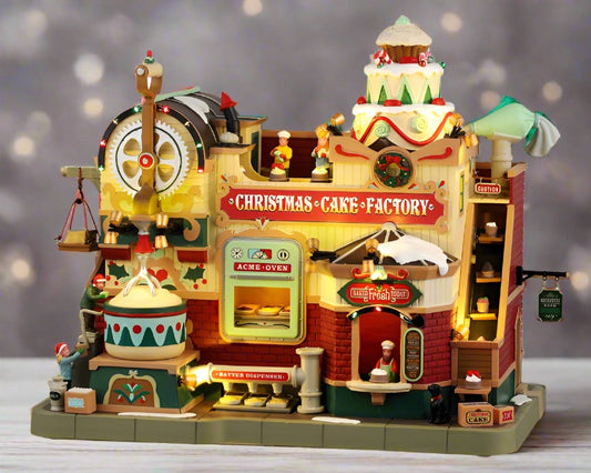 Lemax Christmas Cake Factory