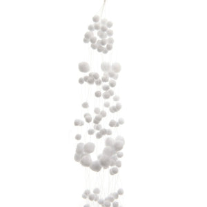 Snowball Garland 135cm