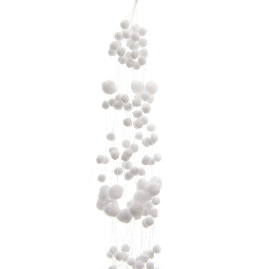 Snowball Garland 135cm