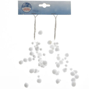 Hanging Snowball Bundle Pack of 2