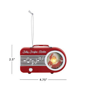 Mr Christmas Jolly Jingles Radio Hanging Decoration