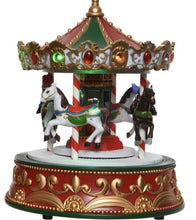 Load image into Gallery viewer, Christmas Musical Carousel
