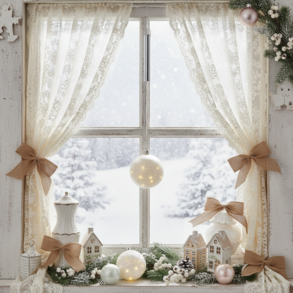 A frosted ball-shaped LED light decoration with a silver rope and a warm white cable, intended for indoor use.