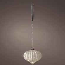 Load image into Gallery viewer, Lumineo Micro LED Frosted Teardrop Decoration
