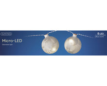 Load image into Gallery viewer, Lumineo Micro LED Frosted Ball String Lights
